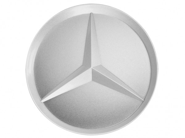 Mercedes-Benz Nabendeckel glanz silber 66,8mm