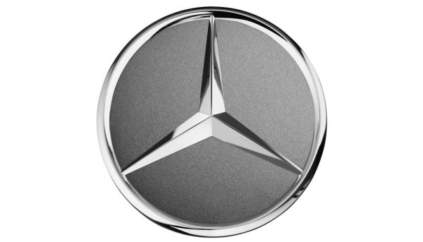 Mercedes-Benz Nabendeckel grau Himalaya 66,8mm